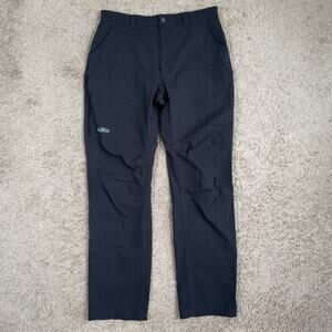 Arborwear Canopy Pants Mens 34x34 Black Stretch Tech Workwear Outdoors Hiking